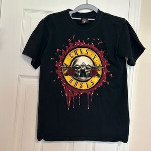 Guns n Roses Tee Shirt Black Small Short Sleeve‎